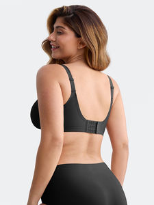 Reggiseno Senza Ferretto WD Plus Size, Traspirante, Push-up, Senza Cuciture, in Nylon e Spandex, con Spalline Regolabili e Supporto Ampio - Product Image 5