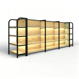 Estantería Góndola Plegable de Acero Reforzado y Ajustable para Exhibición de Snacks y Dulces en Supermercados - Product Image 3