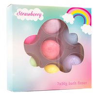 Douche à bulles en forme de boule personnalisée en gros bombe de bain pour bain bio fait à la main fournitures de bain Bathbomb