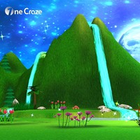 Système de jeu interactif mural de projection immersif AR pour enfants : dessin, peinture et jeu multijoueur en réalité augmentée pour aire de jeux intérieure