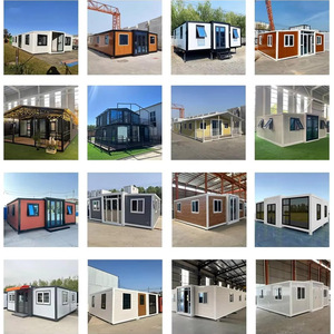 Casa prefabricada portátil prefabricada de 20 pies, plegable moderna, plegable, pequeña, expandible, casa contenedor para el hogar - Product Image 5