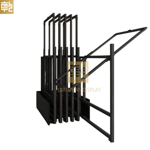 360 ° xoay kéo tùy chỉnh kích thước trượt kim loại chủ cho đá Granite gốm gạch đá cẩm thạch Mẫu hiển thị Rack cho showroom - Product Image 3