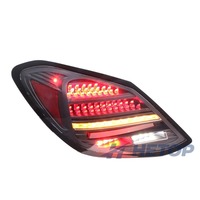 Feux arrière HETOP SONAR W205 2015-2021 Classe C, mise à niveau avec feux de positionnement dynamiques, feux arrière LED complets modifiés pour Benz