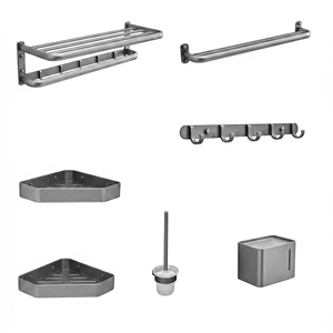 Estante de Baño Compacto de Aluminio con Garantía de 24 Meses para Organización en Espacios Pequeños - Product Image 2