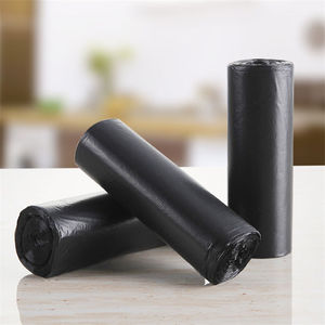 Black Plastic Trash Bag Compostable Bin Liners Plastic Garbage Bag