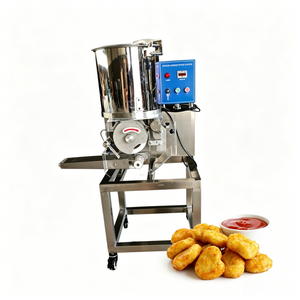 Machine automatique en acier inoxydable pour la formation <span class=keywords><strong>de</strong></span> galettes <span class=keywords><strong>de</strong></span> <span class=keywords><strong>viande</strong></span> <span class=keywords><strong>hachée</strong></span>, nouveau modèle, pour nuggets <span class=keywords><strong>de</strong></span> poulet, tourtes <span class=keywords><strong>de</strong></span> légumes et burgers - Product Image 1