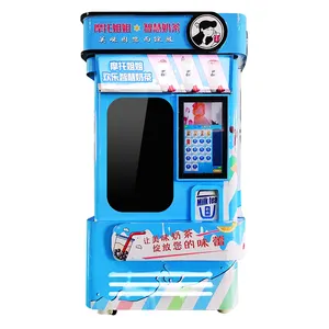 hot/cold automatic vending machine milk tea/juice /bubble tea vending machine ai cleaning products vending machine
