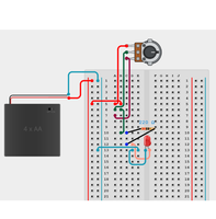 Vente directe usine : Kit de circuit de gradateur analogique à potentiomètre et résistance variable pour contrôle de luminosité sur breadboard, Kits de projets scientifiques