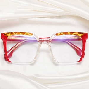 <span class=keywords><strong>2025</strong></span> phụ nữ chống ánh sáng màu xanh Chặn kính quang học khung cổ điển NỬA KHUNG Kính TR90 máy tính Thời trang Kính mắt quang học - Product Image 2