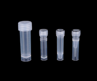 Flacons et tubes cryogéniques Cotaus de 5 ml, fond conique, cryovials pour laboratoires, tubes à essai