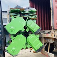 Rotocultivador JLN Tipo Europeo, Implemento Agrícola Montado en Tractor Accionado por Toma de Fuerza con Motor y Caja de Cambios