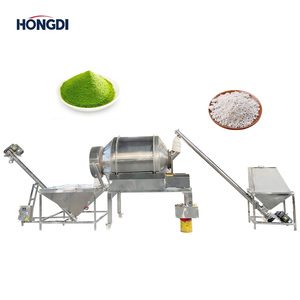 Fully Enclosed <b>Rotary</b> Drum Mixing Line with Conveyor System, Dust-free Powder Blending Plant for Food Spice and Chemical - Product Image 2