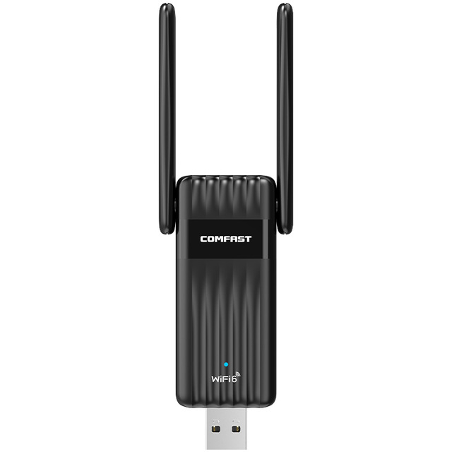 WiFi6 900Mbps External Antenna Dual Band Alpha BT5.3 Wifi Adapter Wireless Network Cards Ap-sta