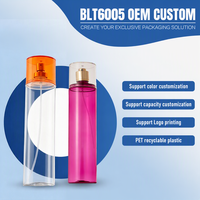 Flacon de parfum en plastique de voyage rechargeable, anti-fuite, avec vaporisateur à fine brume, idéal pour le stockage de parfum
