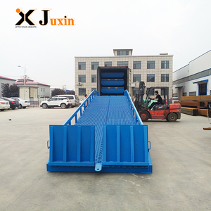 แท่นปรับระดับไฮดรอลิกสำห<span class=keywords><strong>รับ</strong></span>รถยกขนาด 8-12 ตัน ได้รับการรับรองมาตรฐาน CE ISO สำหรับทางลาดเข้า-ออกตู้คอนเทนเนอร์ในท่าเรือ ใช้สำห<span class=keywords><strong>รับ</strong></span>ขนถ่ายสินค้า - Product Image 4