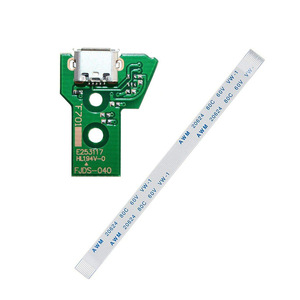 พอร์ตชาร์จคอนโทรลเลอร์ PS4 รุ่น JDS 001 030 040 050 อะไหล่ซ่อมสำหรับคอนโทรลเลอร์เกม PS4 อินเทอร์เฟซทดแทน - Product Image 4
