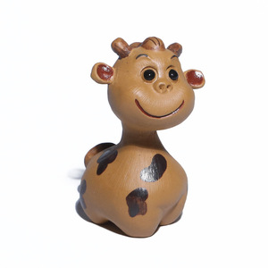 Adorno de Jirafa de Cerámica de Yixing Zisha, Figura de Mascota de Té de Dibujos Animados, Accesorio para Set de Té de Cerámica de Grano Púrpura - Product Image 5