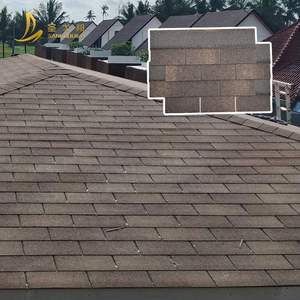 Matériaux de construction : Bardeaux d'asphalte à 3 languettes, bardeaux en bitume avec fibre de verre, légers – Philippines, Thaïlande, Indonésie, Malaisie - Product Image 1