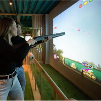 Pistola Láser de Entrenamiento con Sistema Infrarrojo para Juegos de Disparos Inmersivos HD con Proyección Interactiva AR para Entretenimiento Comercial