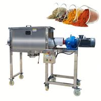 Équipement de mélange à ruban pour substrat de champignons, compost agricole, engrais, aliments pour volailles et bétail