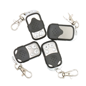 4CH 433兆赫学习码无线射频遥控器，带车库门栅栏锁钥匙扣 (塑料和金属) - Product Image 2