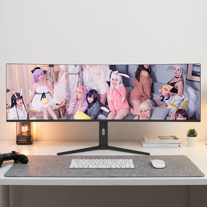 Moniteur d'ordinateur incurvé de 40 pouces, conception OEM d'usine, écran incurvé 4k HD 60hz, large angle de vue, sans cadre - Product Image 2