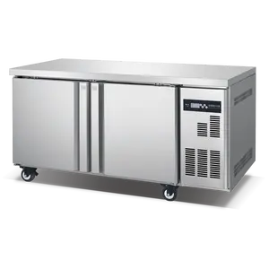 Mesa trabalho cozinha Equipamento refrigeração bancada Refrigerador Congelador Sob geladeira contador Undercounter Freezer