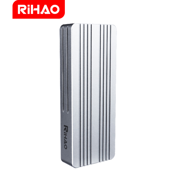 Rihao 40Gbps M.2 NVMe SSD Enclosure USB4 Hard Drive 2280 M.2 NVME External Portable Enclosure case Hdd Cloner Usb c Docking M.2