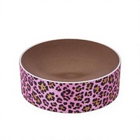 Offre Spéciale de meubles de haute qualité pour animaux de compagnie en vrac de l'usine Planche à gratter chat cristal strass de luxe