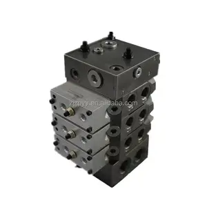 Zhanpeng M4 vanne manuelle multi-voies pour pelle vanne de commande directionnelle hydraulique