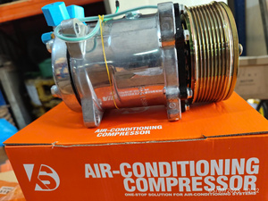 Compresseur de climatisation 508 A/C SD5H14 SD508 12V 24V universel 4514, 6669, 6627, 508-1004 - Product Image 2