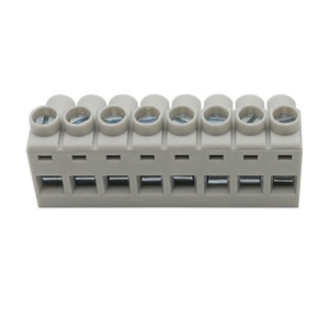 SAURO 8 broches PCB bornier BC-113F italien PA66 Compatible borne à vis enfichable prend en charge le connecteur de prise - Product Image 1