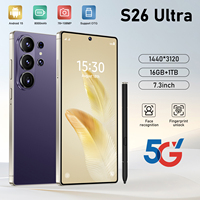 Smartphone 5G LTE S26 Ultra 2026, 22 Go + 2 To, Dernière Génération, Expérience Réseau 5G, Processeur Deca Core, Vente Flash