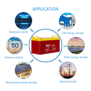 Высококачественная долговечная высокотемпературная батарея, подходящая для домашней солнечной системы, 12 В, 100 А · ч, свинцово-кислотная батарея глубокого цикла - Product Image 3