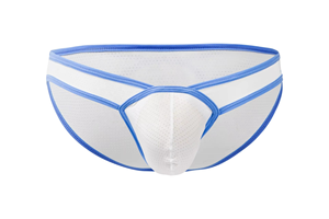 Slip Boxer da <span class=keywords><strong>Uomo</strong></span> a Vita Bassa, <span class=keywords><strong>Sexy</strong></span> in Rete Traspirante, Stile Bikini Classico con Stampa, Intimo Maturizzato Stile <span class=keywords><strong>Perizoma</strong></span> - Product Image 4