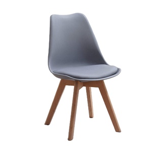 Commercio all'ingrosso moderno Design bianco piccolo di plastica tulipano bar ristorante sedie da pranzo per la vendita - Product Image 2