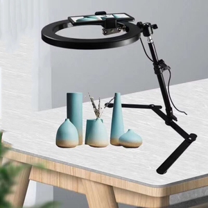 Nuevo Anillo de Luz LED de 26 cm con Soporte Superior y Soporte para Teléfono, Luz de Relleno para Transmisión en Vivo, Grabación de Videos de <span class=keywords><strong>TikTok</strong></span> - Product Image 5