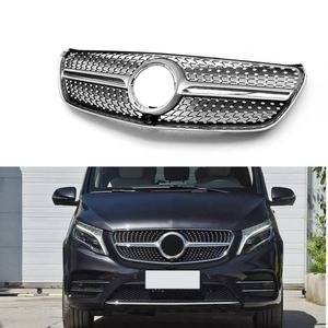Griglia Frontale Stile Diamante in ABS OEM per Mercedes Classe V <span class=keywords><strong>W447</strong></span> 2016-2020 - Product Image 1