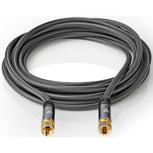 Cable Satelital Blindado de 5m, Antena Coaxial, Conexión de Audio y Video - Product Image 5