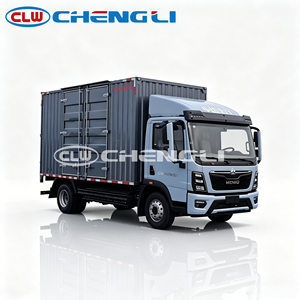 Camión Eléctrico de Caja Cerrada de 31 Toneladas HOWO 6x4, Camión de Carga con Gran Capacidad de 100 CBM - Product Image 5