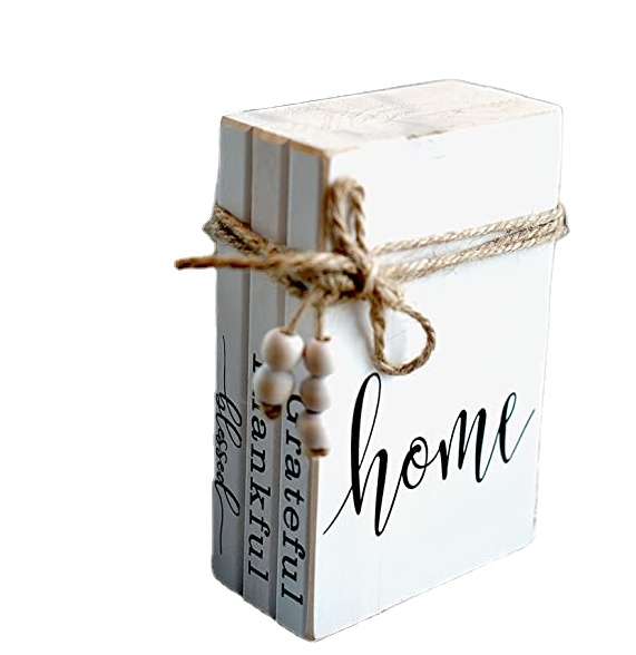 Декоративные книги GO DIY для домашнего декора-набор из 3 настраиваемых настоящих неискусственных украшений в твердой обложке, современный журнальный столик, черный an