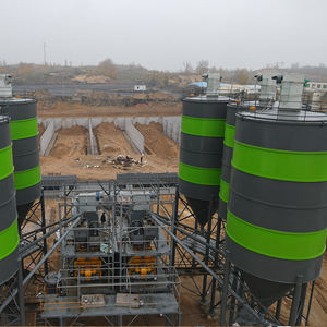 HZS Serie 25-180 m³/h Mobile Betonmischanlage mit Pumpe, hocheffiziente Fertigmischanlage zum Verkauf - Product Image 1