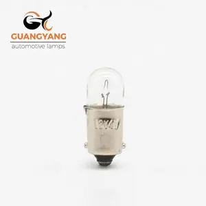 高品質T8.5 12v 4w BA9Sハロゲン電球ランプ工場インジケーター電球
