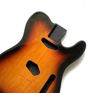 Cuerpo de guitarra pintado con acabado brillante Sunburst, madera de aliso maciza, acabado TL - Product Image 4
