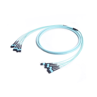 Câble Trunk MPO MTP Monomode OS2 Multimode OM3 OM4 8, 12, 24, 48 Fibres pour Communication 5G