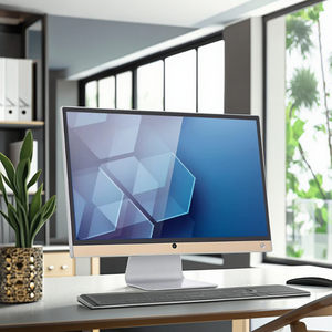 New 27 inch Win-dows 11 kinh doanh máy tính <span class=keywords><strong>Wifi</strong></span> RJ45 LED hiển thị EU/AU Core i3 i5 i7 văn phòng máy tính để bàn tất cả trong một máy tính - Product Image 1