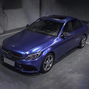 ICE Film Matt Navy Blue DIY Car Wrap Vinyle PVC Étanche DIY Decal pour la Décoration de Meubles Usages Multiples Petites Tailles - Product Image 5