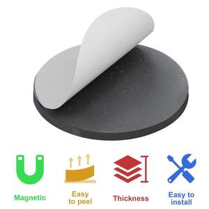 Foglio magnetico in gomma flessibile sottile personalizzato per uso ufficio carta di nome o magneti frigo utilizzare foglio magnetico adesivo - Product Image 2
