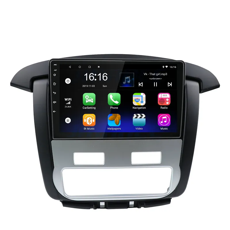 Máy Phát Nhạc Srongseed 4 + 64 GB, Thiết Bị Định Vị Gps Âm Thanh Video Radio Dvd Màn Hình Cảm Ứng Android Cho Toyota Innova 2008 2009 2010 2012