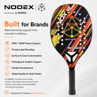Raquette de tennis de plage NODEX SPORT, légère, luxueuse, de haute qualité, personnalisable, avec marque OEM, vente en gros, populaire